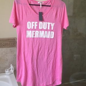 Mermaid sleep t